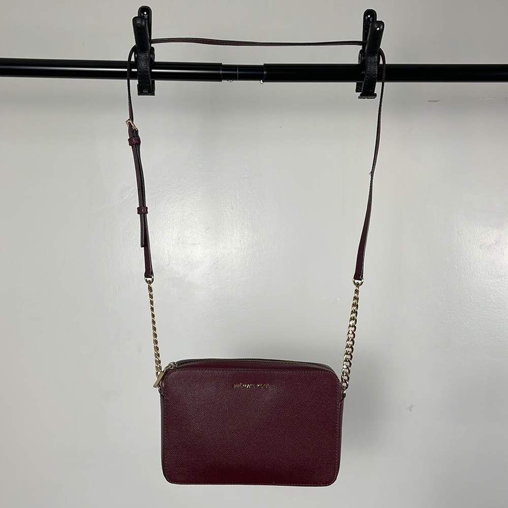 Michael Kors | Jet Set Large Saffiano Leather Crossbody Bag